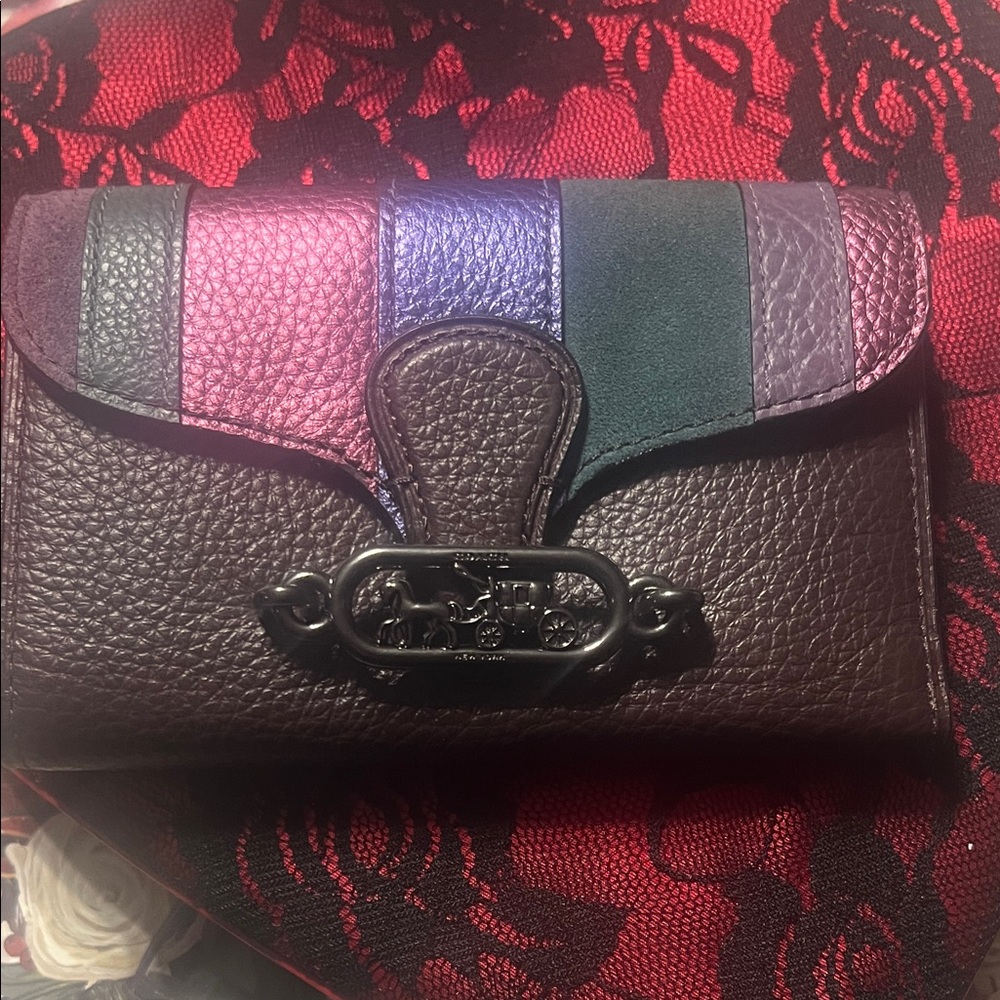 Multicolor Leather Women's wallet